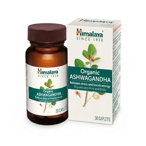 Buy Himalaya Organic Ashwagandha 30 Capsules | Online - Global Ayucare