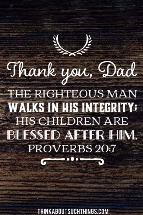 27 Father's Day Bible Verses To Bless Dad [With Images] | Think About ...