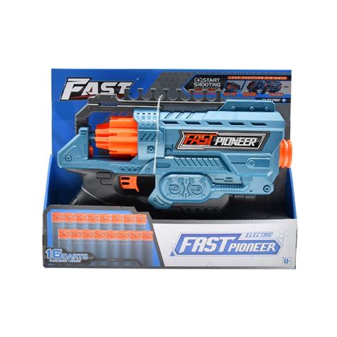 Fast Pioneer Electric Rotator Soft Bullet Toy Gun | Reydon Sports Plc