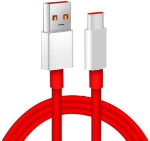 RoarX USB Type C Cable 6.5 A 1 m 65W-10W/6.5A VOOC/WARP/DASH/DASH ...