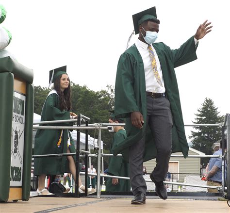 Livingston High School holds graduation ceremony with social distancing ...