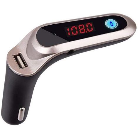 CAR G6 Car Mobile Charger, Car Wireless Bluetooth Adopter, Car FM ...