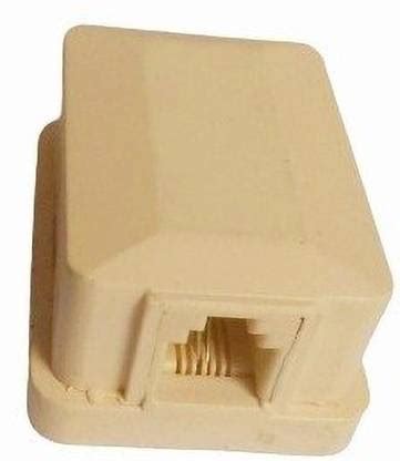 Tri Single RJ11 Port Telephone Junction Surface Rosette Modular ...