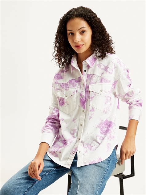 Women's Printed Oversized Shirt – Levis India Store