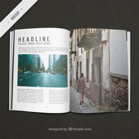 Images de Magazine Layout Mockup – Téléchargement gratuit sur Freepik