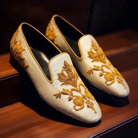 White Velvet Hand Work Zardozi Leather Peshawari Loafers | Wedding Sho ...