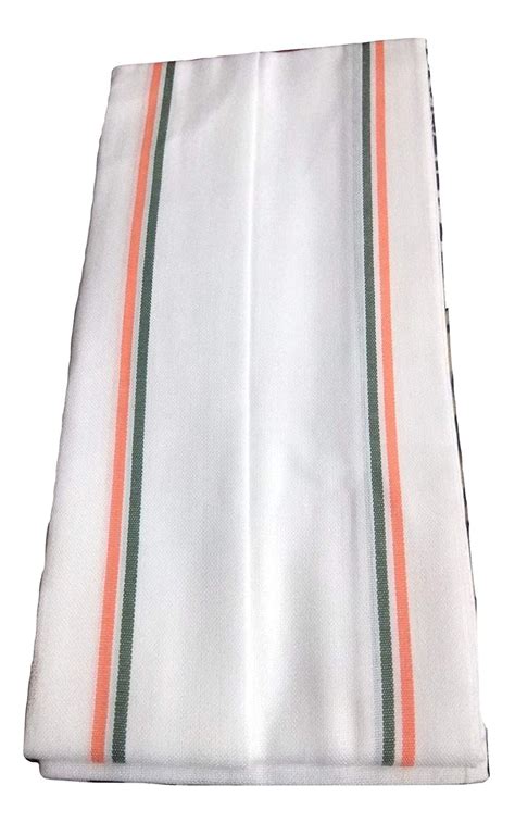 PGS Gamchha Cotton 300 GSM Bath Gamcha/White Cotton Towel/Cotton ...