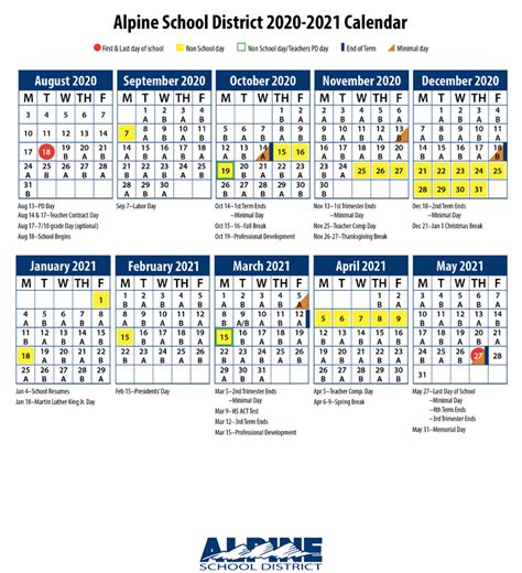 Tri County Tech Academic Calendar - Printable Calendars AT A GLANCE