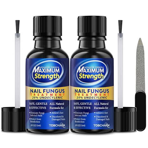 Amazon.com : Toenail Fungus Treatment with 25% Undecylenic Acid, Toe Fungus Treatment for ...
