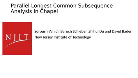 Image result for Parallel Longest Common Subsequence