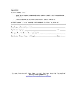 Employee Health Policy - Fill and Sign Printable Template Online