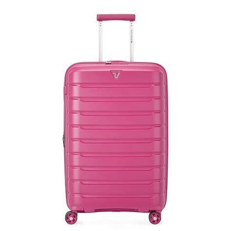 BUTTERFLY Range Magenta Hard Medium Luggage – TRUNKHOUSE