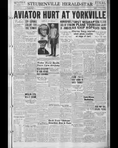 Steubenville Herald Star Archives, Jul 8, 1931, p. 1