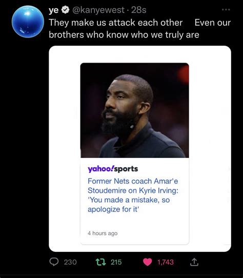 New Ye tweet : r/Kanye