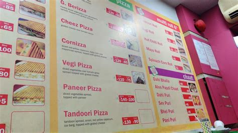 Menu at Chaatwich, Sector 11, CBD Belapur, Navi Mumbai, Shop no 6