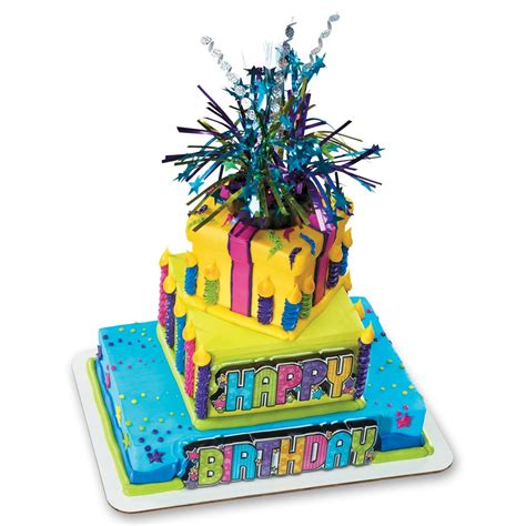 Decopac Happy Birthday Star Signature DecoSet Cake Topper : Amazon.in ...