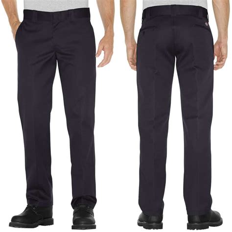 Dickies WP873 Slim Straight Black Work Pant | Billion Creation
