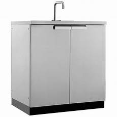 Outdoor Kitchen Cabinets Stainless Steel by Newage Products Stainless Steel Classic 32 In Sink Outdoor Kitchen Cabinets Stainless Steel