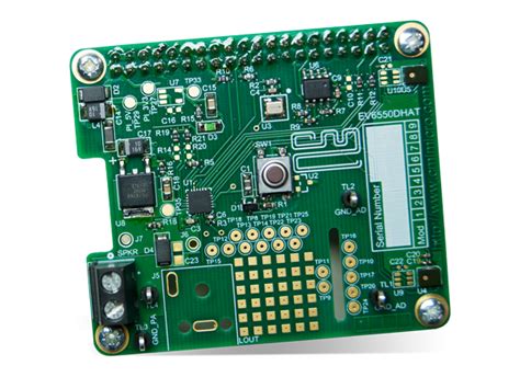EV6550DHAT Raspberry Pi HAT - CML Micro | Mouser