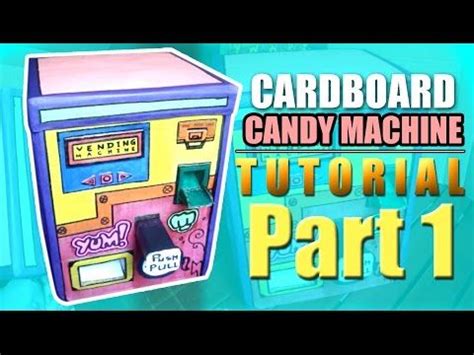 Image result for How to Make Candy Machine Using Cardboard
