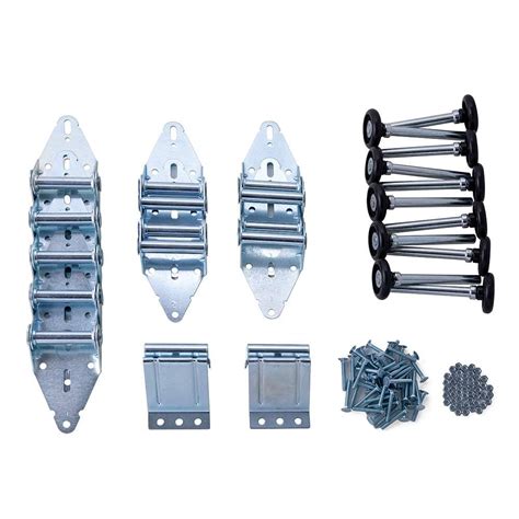Home Master Hardware Garage Door Hinge & Roller Tune Up Kit for 16 x 7 ...