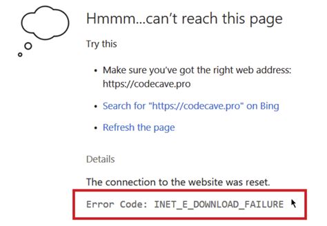 Image result for Microsoft Edge Internet Error