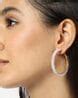 Buy Gold-Tone & White Earrings for Women by TRINK Online | Ajio.com