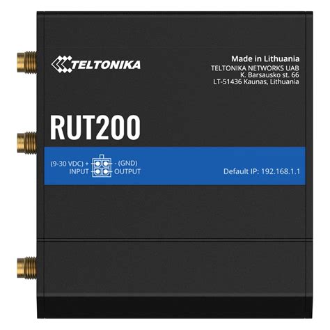 Teltonika IOT Ethernet Single_Band Router RUT200 - Buy Teltonika IOT ...