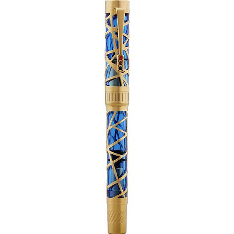 Moonman Majohn T6 Fountain Pen Blue Sky Gold – The Pen World