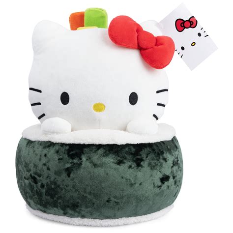 Amazon.com: GUND Sanrio Hello Kitty Sushi Plush, Premium Stuffed Animal ...