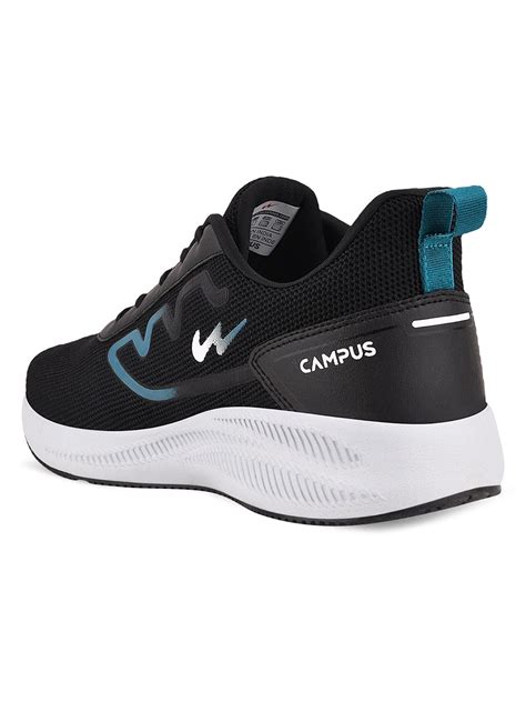 Buy Running Shoes For Men: Rake-Blk-T-Blu | Campus Shoes