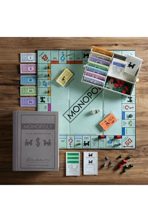 Monopoly Vintage Bookshelf Edition - Monopoly / ONE_SIZE | Vintage ...