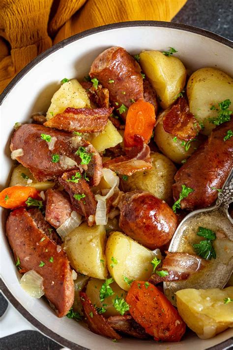 Dublin coddle recipe irish sausage and potato stew olivia s cuisine ...