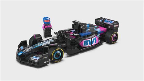 Speed Champions BWT Alpine F1® Team A524 Race Car Toy Vehicle 77248 Bu ...