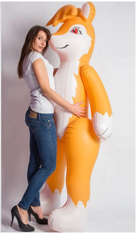 Image result for Popping Inflatable Fox
