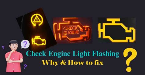 Image result for Flickering Check Engine Light