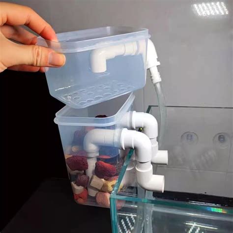 20 Gallon Aquarium Filter Box: Hang-on Fish & Turtle Tank Filtration - Etsy