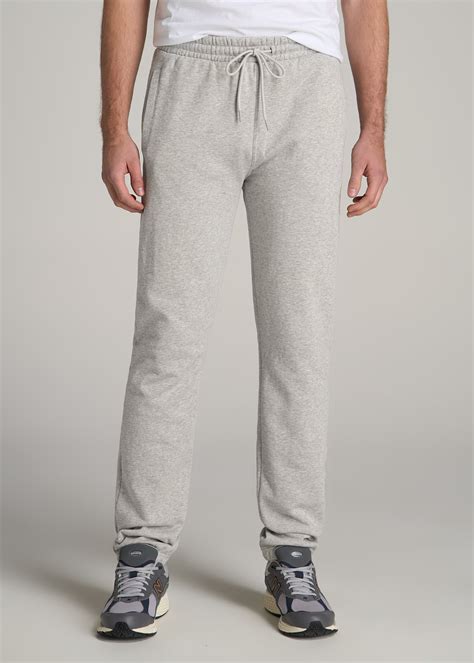 Mens sweatpants grey cotton online