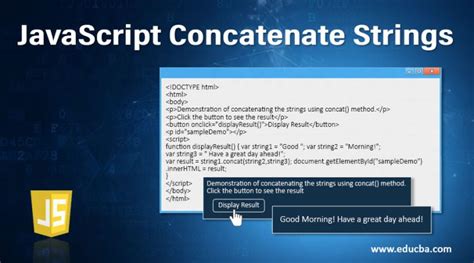 Image result for JavaScript Concatenate String and Int