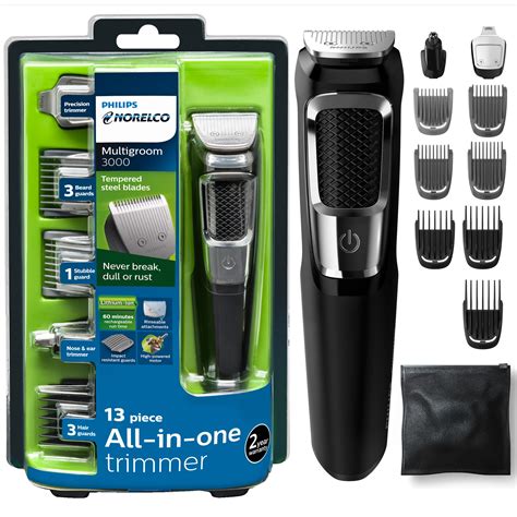 Norelco Battery Powered Philips Multigroom Series 5000, 13 Attachments ...