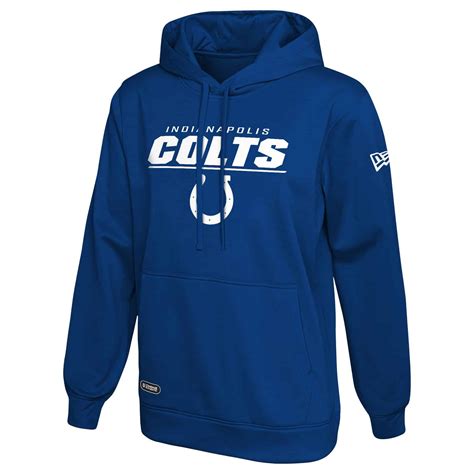 Indianapolis Colts Men's New Era Royal Blue Stated Pullover Hoodie ...