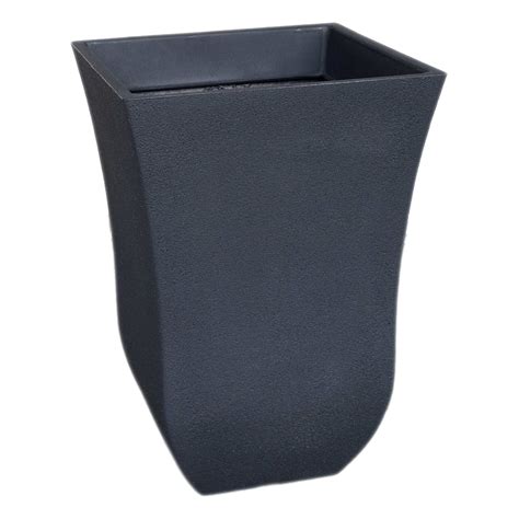 Japi Black Tall Valencia Outdoor Planter, Large