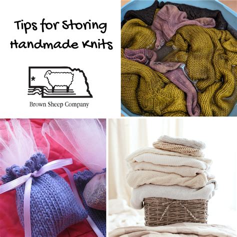 Tips for Storing Handmade Knits - Brown Sheep Company, Inc.