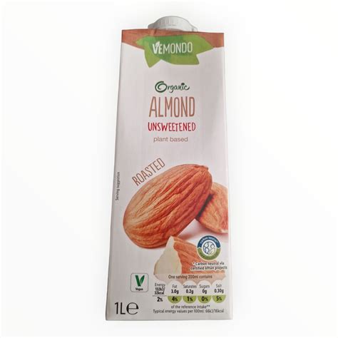 ORGANIC ALMOND MILK UNSWEETENED - Share The Cost Global