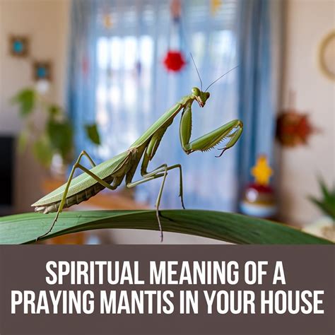 15 Spiritual Meanings of a Praying Mantis in Your House: Divine Messages