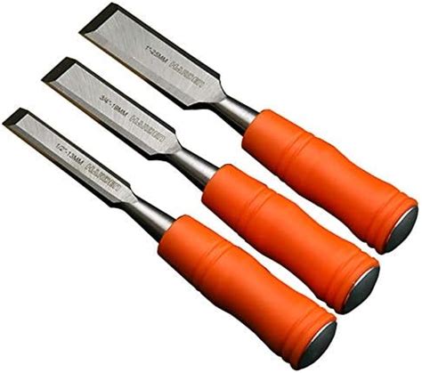 Harden 3Pcs (13mm, 19mm, 25mm) Durable Woodwork Wood Carving Chisel Set ...