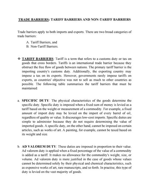 Example of Tariff 的图像结果