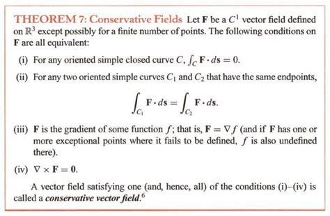Image result for Conservative Vector Field Applications