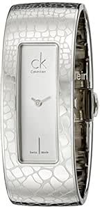 Calvin Klein Women's K2022120 'Instinctive' Silver Dial Stainless Steel ...