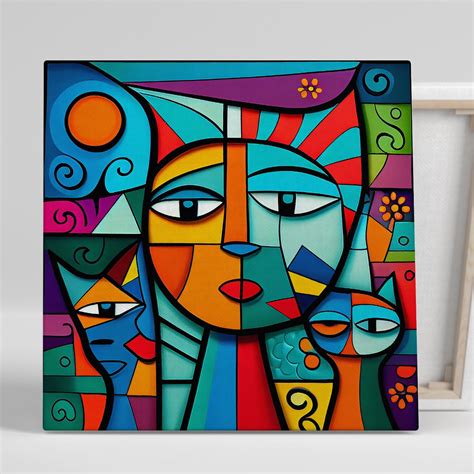 Vibrant Modern Art Canvas Painting for Living Room Bedroom Home and Of ...